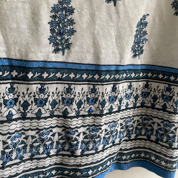 Calypso lightweight patterned tee shirt. - Picture 2 of 5